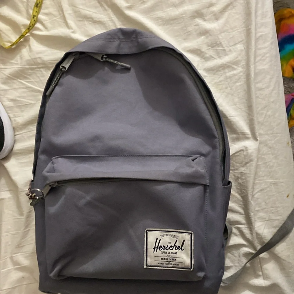 Herschel Supply Co. Gray 18’ X 14.’ Backpack Good Used Condition.